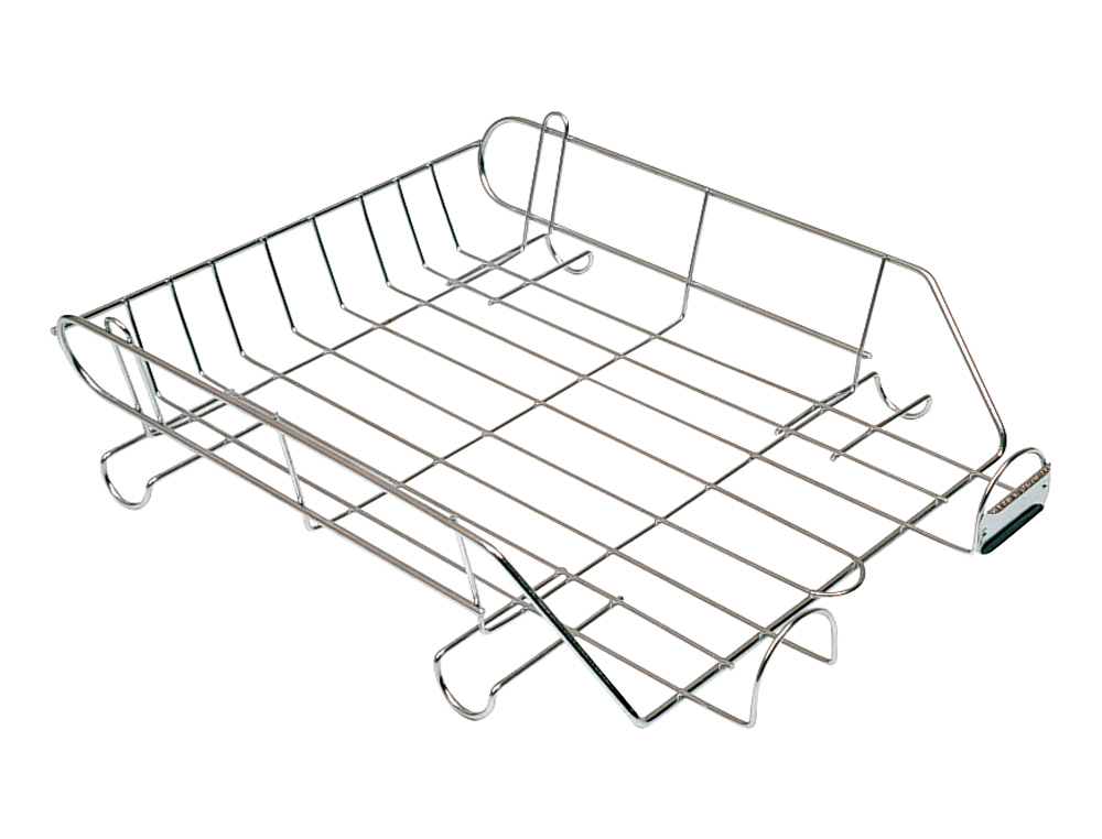 Chrome metal q-connect desk tray ( Imagem 2 de 5 ) - Preview