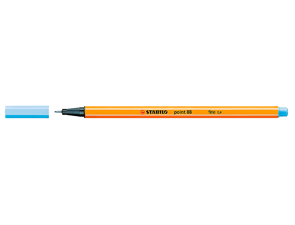 Marcador Stabilo Ponta de Fibra Point 88 Azul Claro 0,4 mm ( Imagem 4 de 6 ) - Preview