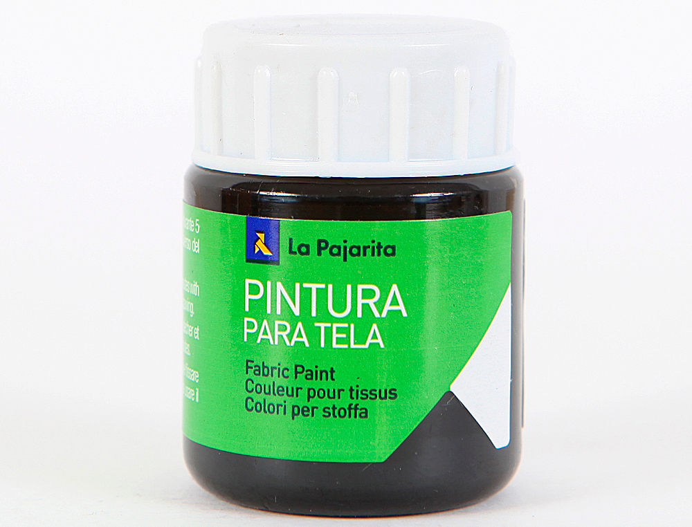 Tinta para tela la pajarita 20 ml preto ( Imagem 2 de 5 ) - Preview