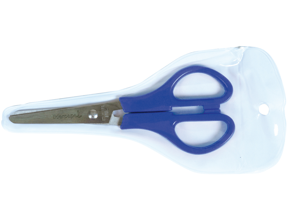 Tesoura Escolar Liderpapel -  Com Pontas Redondas de 140 mm ( Imagem 2 de 2 ) - Preview