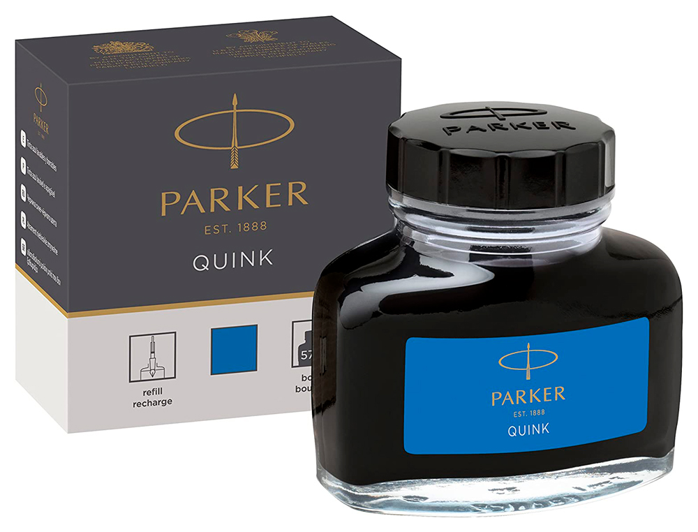 PARKER - TINTEIRO 57ml AZUL - 1950377 ( Imagem 2 de 8 ) - Preview