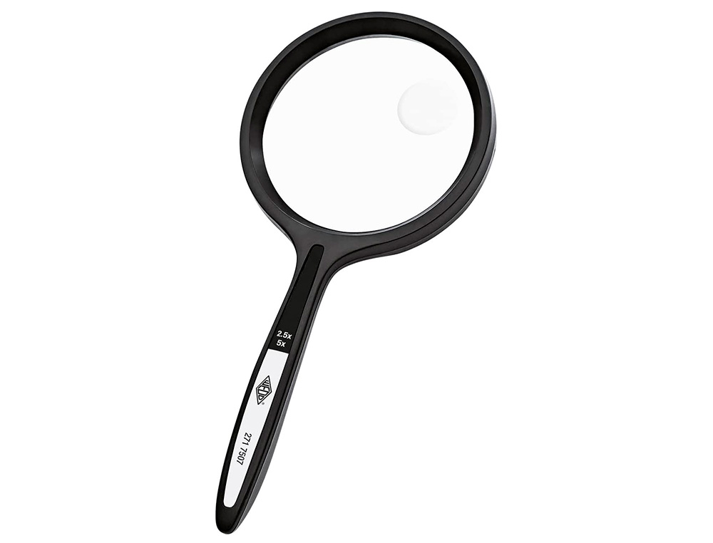 Lupa cristal bifocal waltex - 75 mm. ( Imagem 2 de 4 ) - Preview