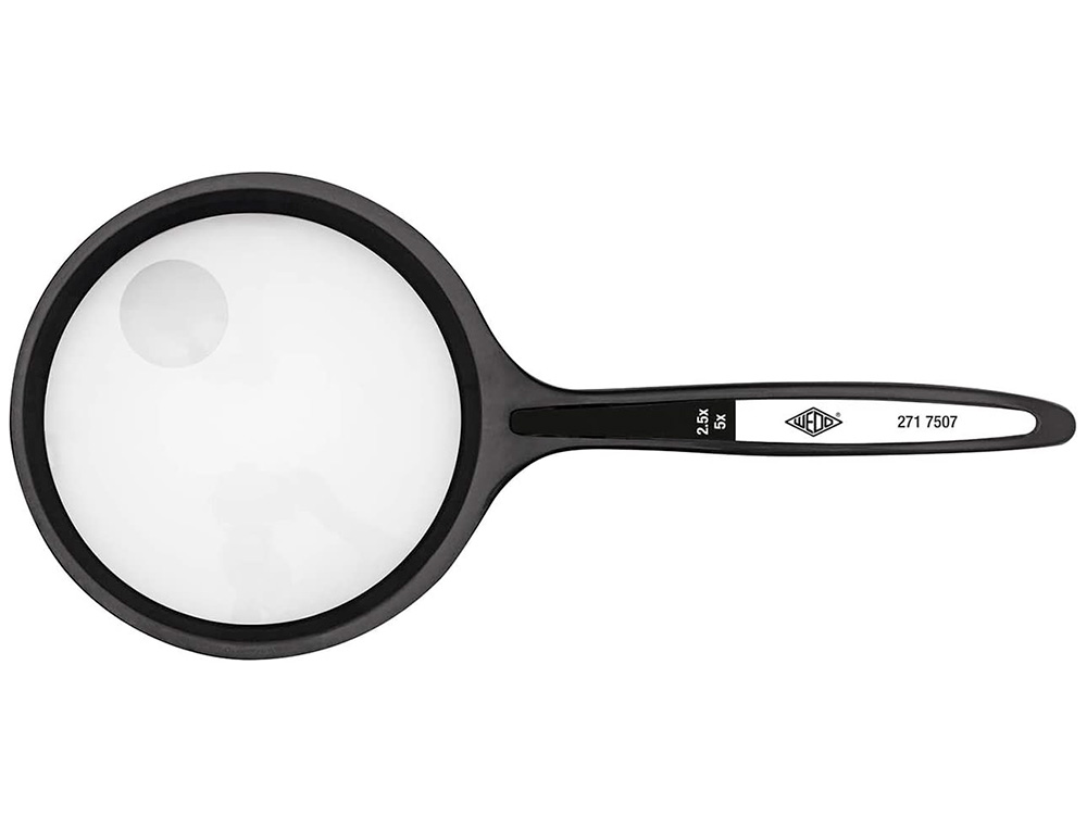 Lupa cristal bifocal waltex - 75 mm. ( Imagem 3 de 4 ) - Preview
