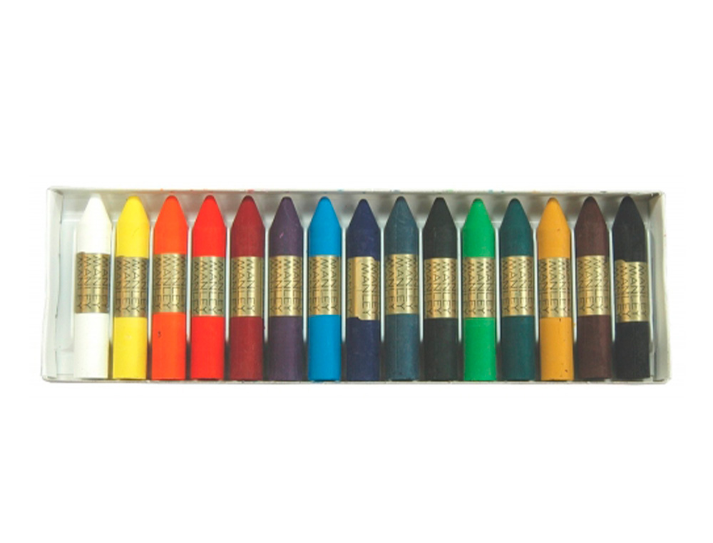 Lapis cera manley 15 cores ( Imagem 5 de 6 ) - Preview