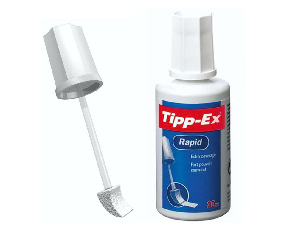 Corretor de pincel tipp-ex, de20 ml, com secagem rapida ( Imagem 2 de 4 ) - Preview