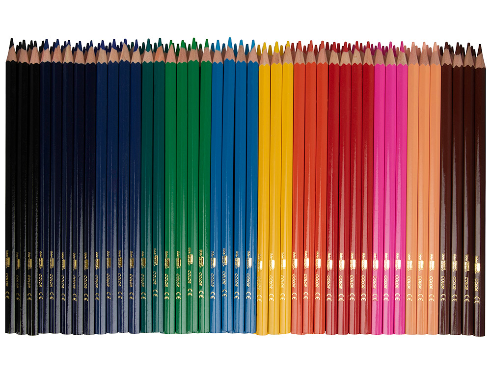 Lápis de Cores Liderpapel School Pack de 144 Unidades 12 Cores x 12 Unidades ( Imagem 4 de 7 ) - Preview