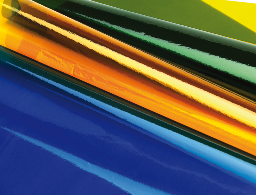 Cellophane paper 60 cm x 10 m, 30 g/m², yellow ( Imagem 2 de 2 ) - Preview