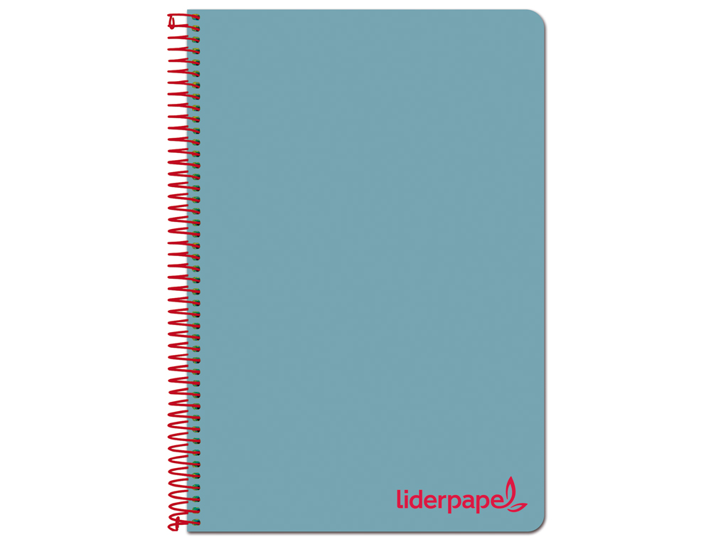 Caderno espiral liderpapel din a4 wonder capa plastico 120 f 90 gr quadricula 5 mm 5 bandas de cores 4 furos azul ( Imagem 5 de 16 ) - Preview