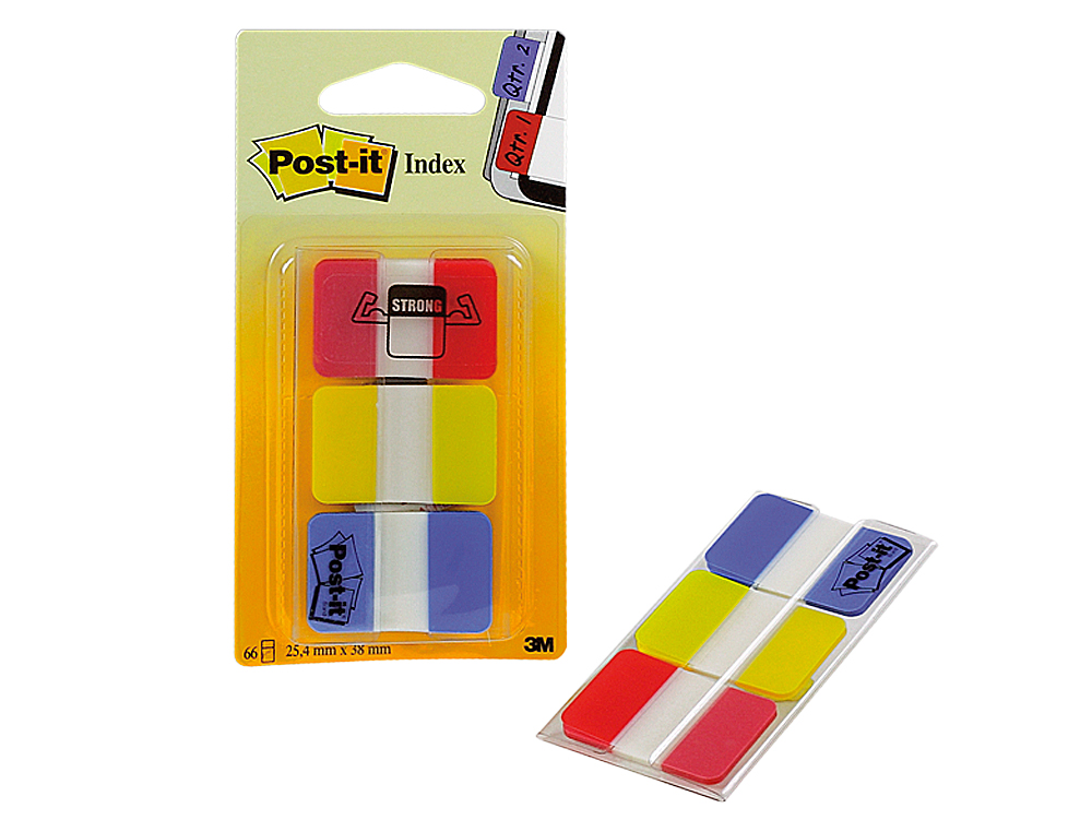 Blocos Separadores Post-it Index Rígido ( Imagem 2 de 2 ) - Preview