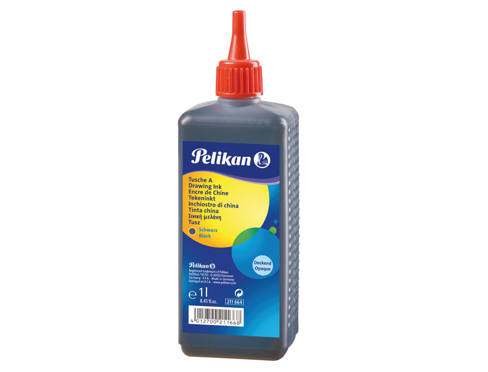 Tinta china preta pelikan 1 lt ( Imagem 2 de 5 ) - Preview