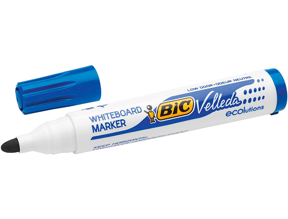 Marcador BIC Velleda - Azul. Ponta redonda ( Imagem 5 de 11 ) - Preview