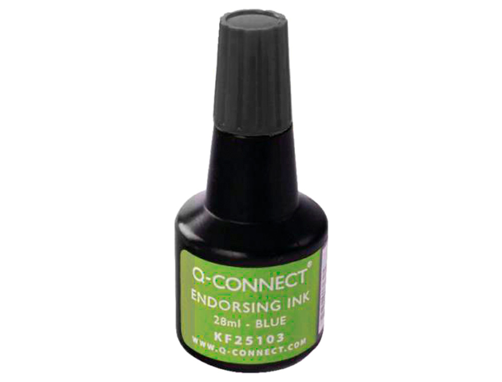 Q-connect stamp ink. Black color. ( Imagem 3 de 6 ) - Preview