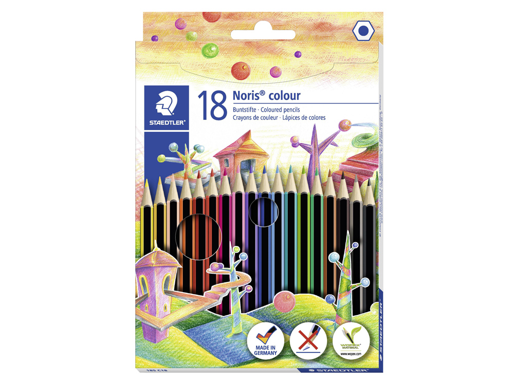 STAEDTLER - 18 LAPIS DE COR - 185C18 ( Imagem 3 de 3 ) - Preview