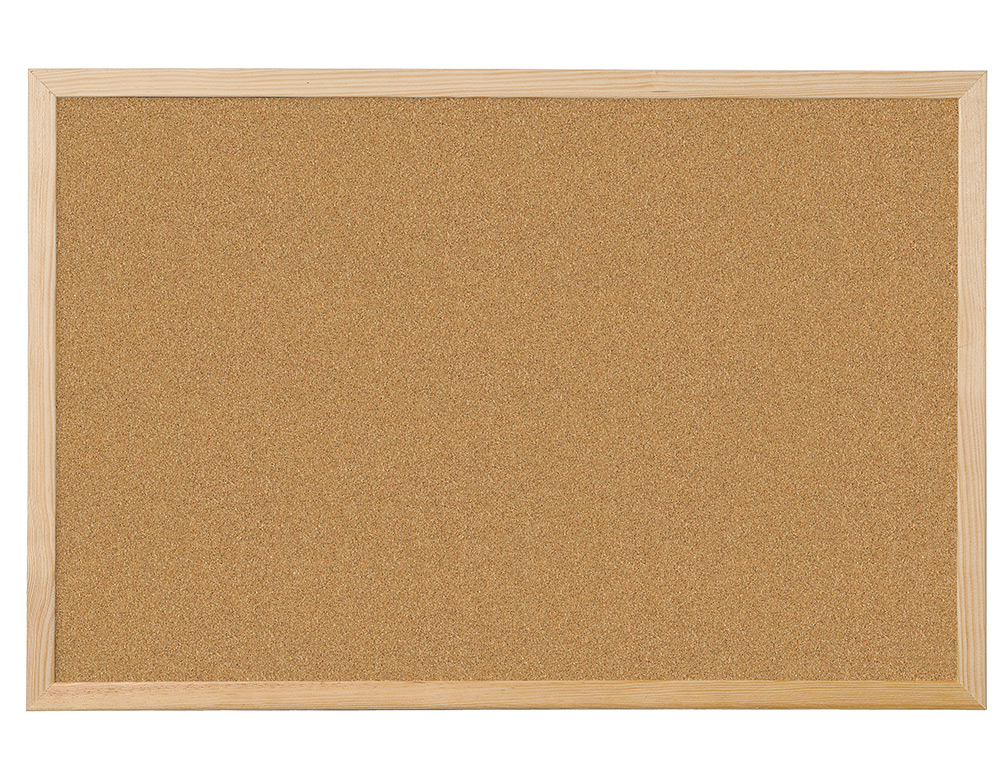 Quadro de cortica q-connect com caixilho em madeira 300 x 400 mm ( Imagem 2 de 8 ) - Preview