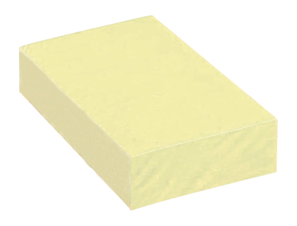 Bloco de notas adesivas q-connect amarelo 50 x 75 mm ( Imagem 5 de 6 ) - Preview