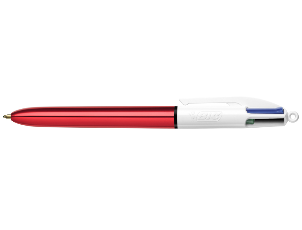 BIC - ESF. 4 CORES 1,0 VERM. - 9671061 ( Imagem 2 de 2 ) - Preview