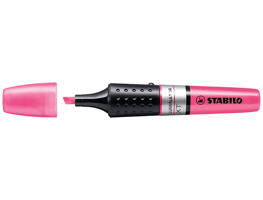 Marcador stabilo boss luminator rosa tinta liquida (5 unidades) ( Imagem 4 de 7 ) - Preview