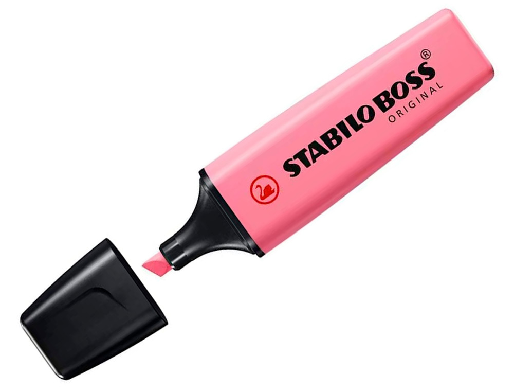 Marcador stabilo boss fluorescente 70 pastel fucsia gelado (10 unidades) ( Imagem 4 de 8 ) - Preview