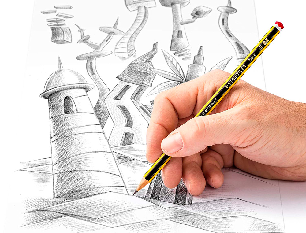 Lápis De Grafite Staedtler Noris Nº2 HB Blister De 10 Unidades ( Imagem 4 de 7 ) - Preview