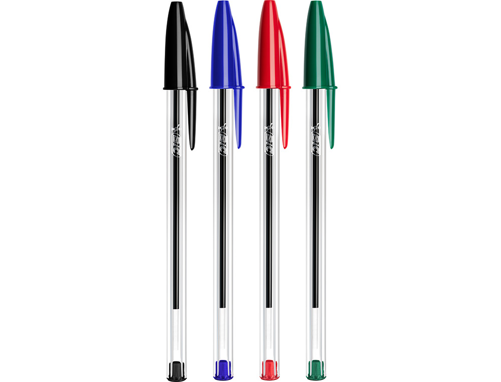 Esferográfica Bic Cristal Mega Tubo 16+4 Unidades Cores Sortidas 8 Azuis / 5 Pretas / 4 Vermelhas 3 Verdes ( Imagem 5 de 7 ) - Preview