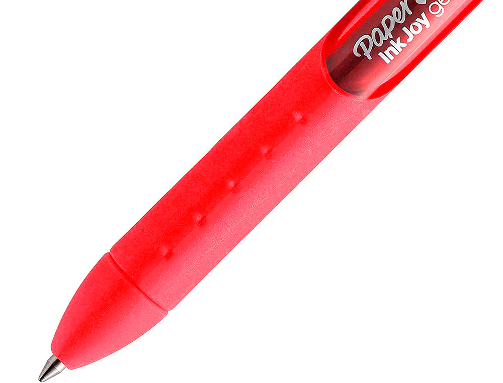 Esferográfica Paper Mate Inkjoy Retratil Gel Pen Traço 0,7 mm - Vermelho ( Imagem 5 de 10 ) - Preview