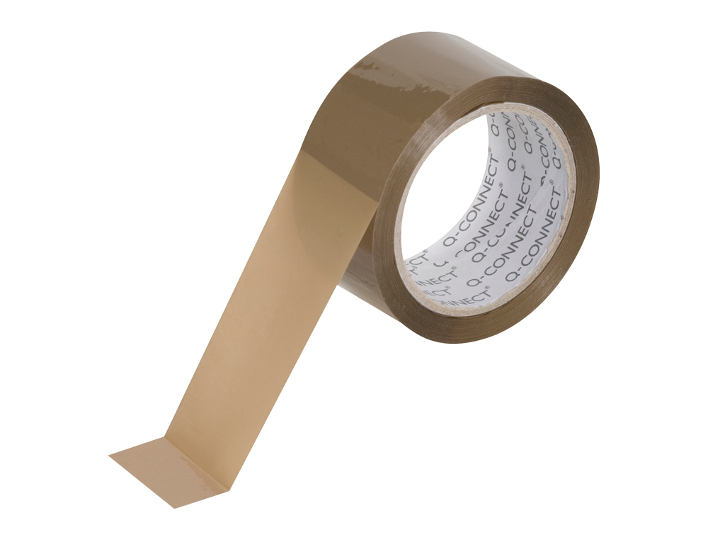 Fita Adesiva Q-Connect Polipropileno Havana 66mt x 50mm (6 Unidades) ( Imagem 2 de 7 ) - Preview