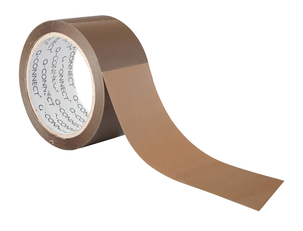 Fita Adesiva Q-Connect Polipropileno Havana 66mt x 50mm (6 Unidades) ( Imagem 3 de 7 ) - Preview