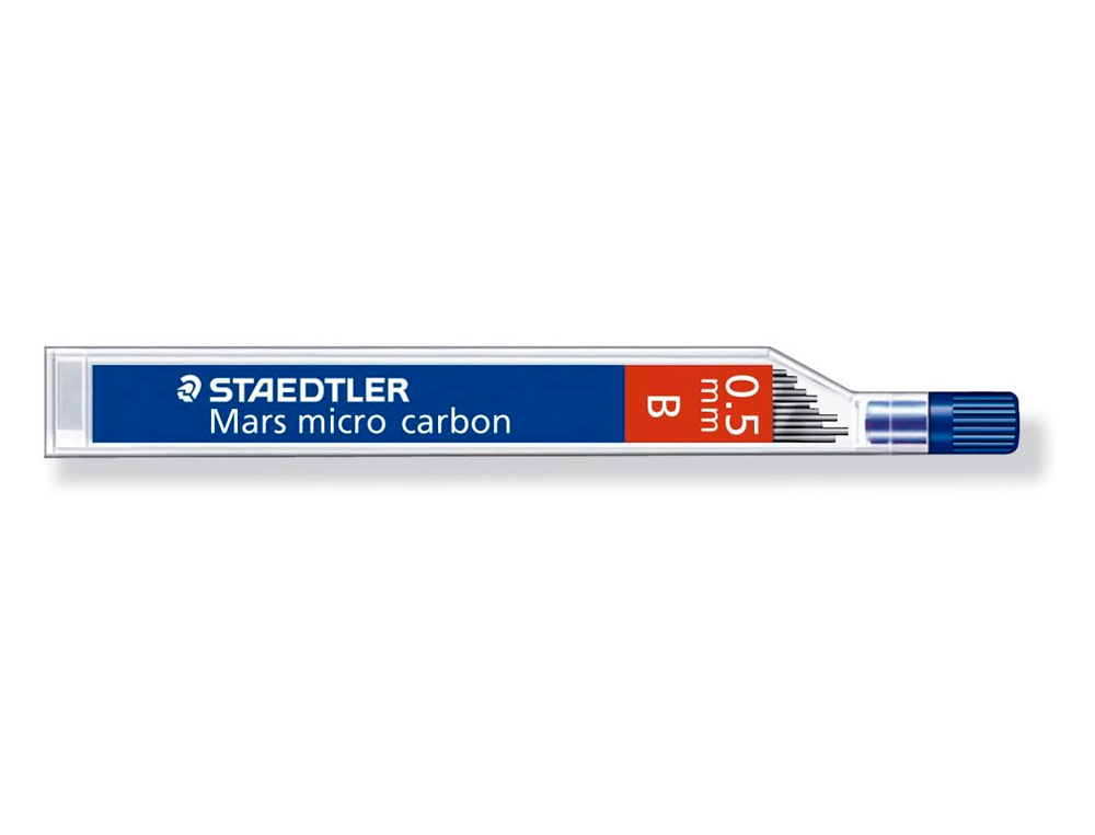 Minas staedtler mars micro grafite 0,5 mm b tubo com 12 unidades (12 unidades) ( Imagem 2 de 4 ) - Preview