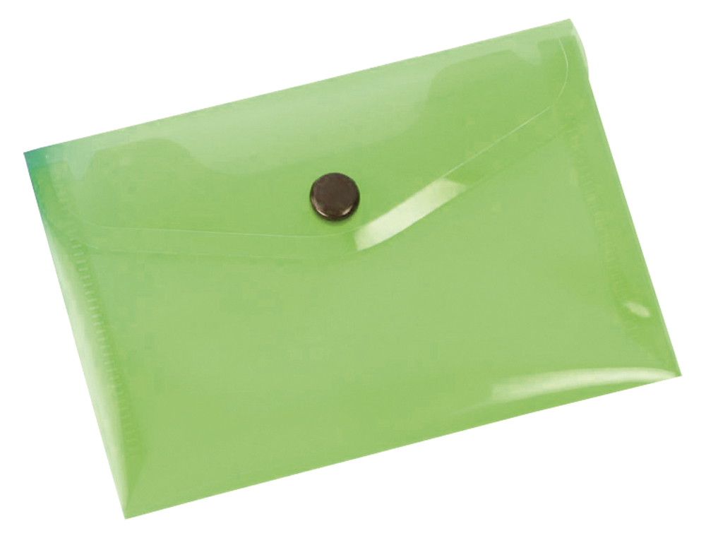 Bolsa Porta Documentos Liderpapel C/Mola - 114x95 mm - Verde ( Imagem 2 de 2 ) - Preview
