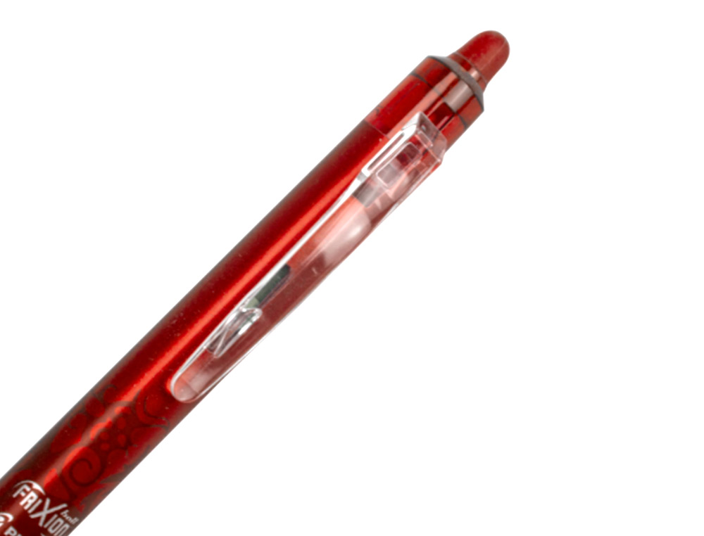 Esferográfica Pilot Frixion Clicker Apagável 0,7mm cor Vermelho ( Imagem 4 de 6 ) - Preview