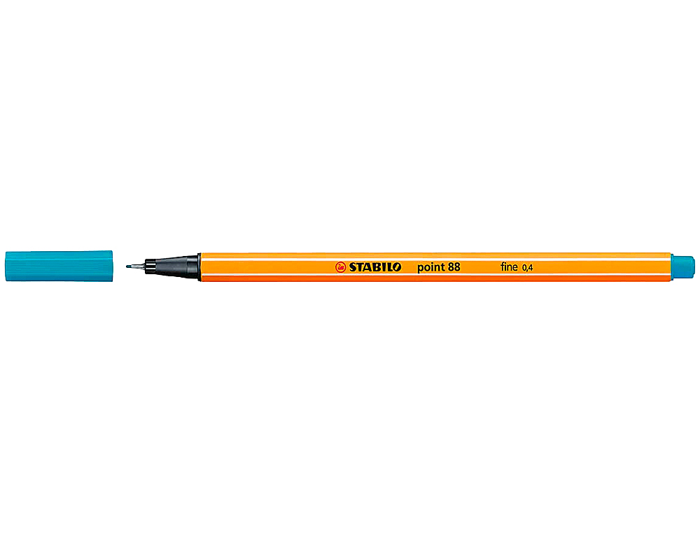 Marcador stabilo ponta de fibra point 88 azul cobalto 0,4 mm ( Imagem 4 de 6 ) - Preview
