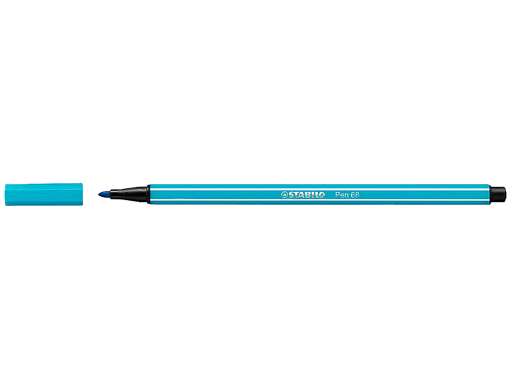 Marcador stabilo aguarelavel pen 68 azul cobalto 1 mm (10 unidades) ( Imagem 4 de 6 ) - Preview