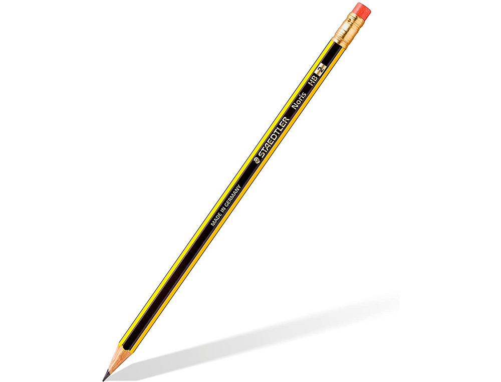 Lápis De Grafite Staedtler Noris Com Borracha ( Imagem 3 de 7 ) - Preview