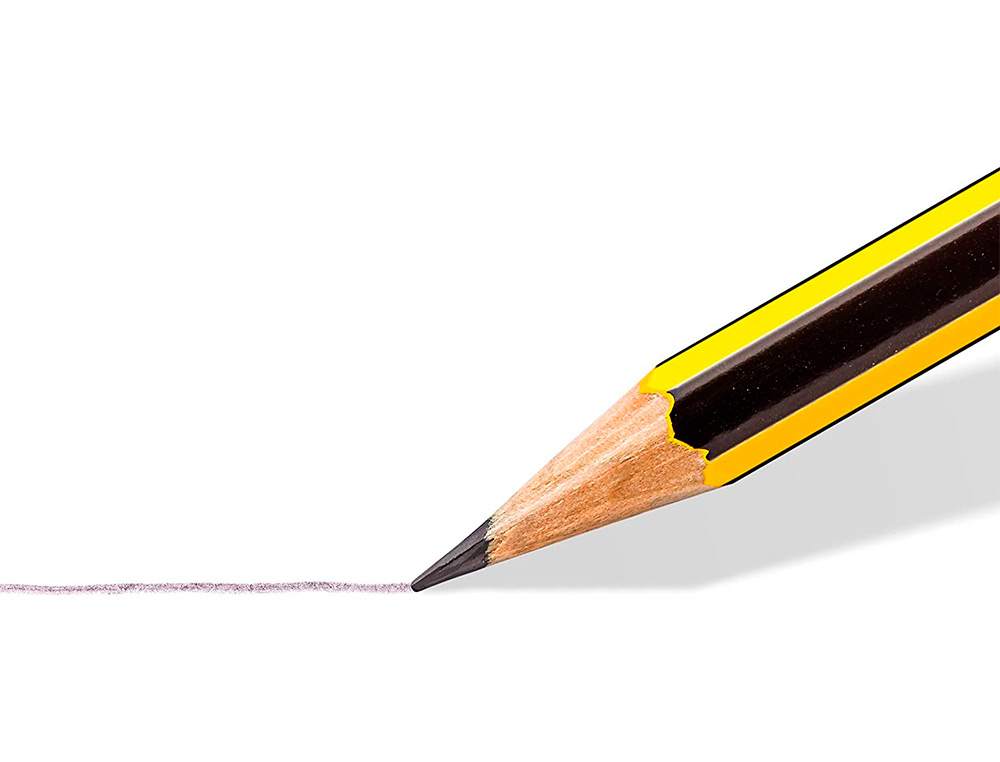Lápis De Grafite Staedtler Noris Com Borracha ( Imagem 4 de 7 ) - Preview