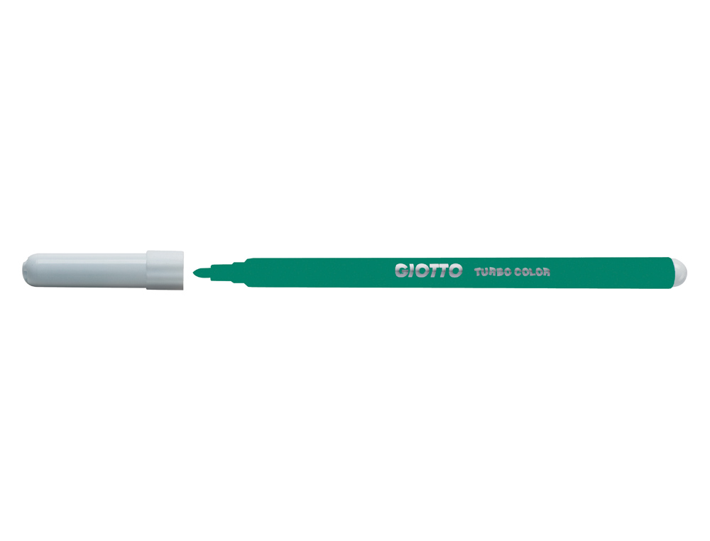Marcador giotto turbo color lavavel com ponta bloqueada unicolor verde escuro (12 unidades) ( Imagem 2 de 2 ) - Preview