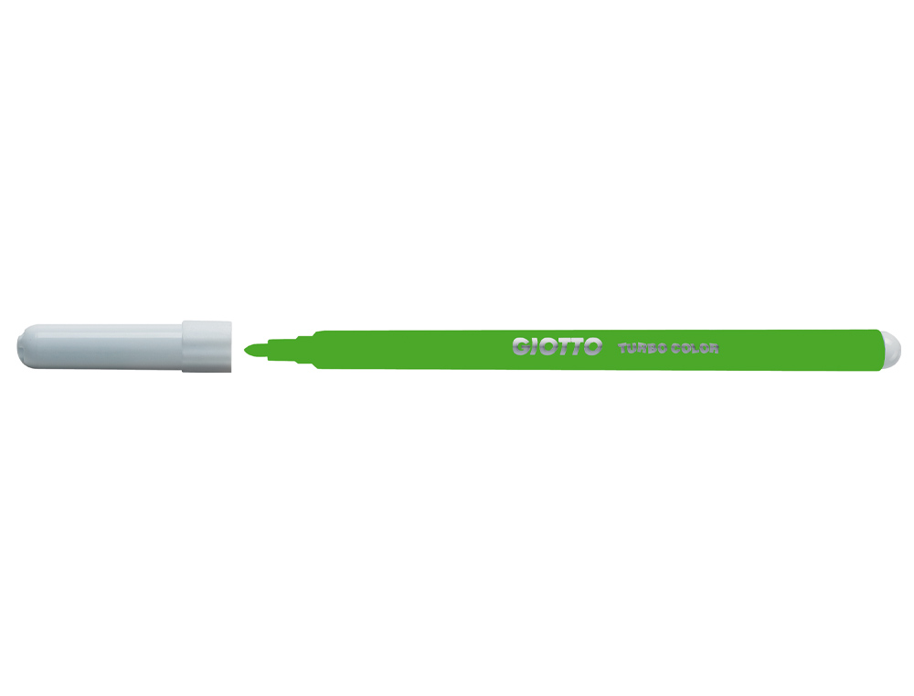 Marcador giotto turbo color lavavel com ponta bloqueada unicolor verde (12 unidades) ( Imagem 2 de 3 ) - Preview