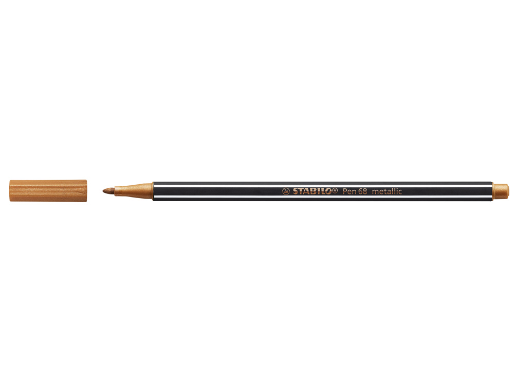 Marcador stabilo aguarelavel pen 68 metalico cobre 1 mm ( Imagem 4 de 8 ) - Preview