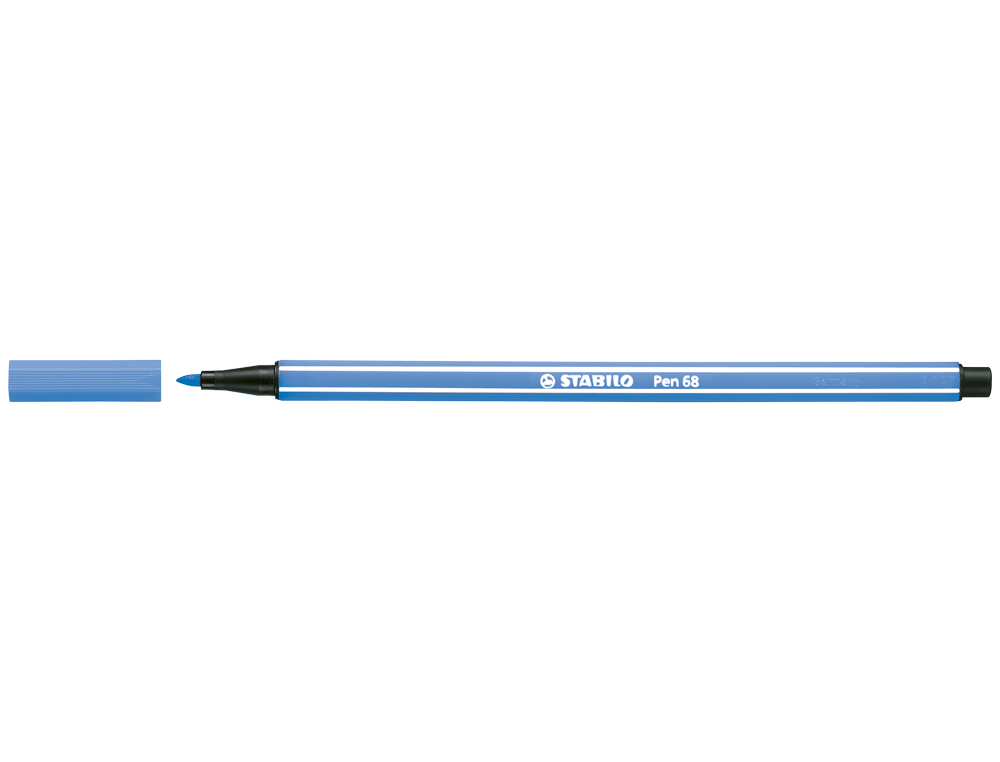 Marcador stabilo aguarelavel pen 68 azul escuro 1 mm ( Imagem 4 de 9 ) - Preview