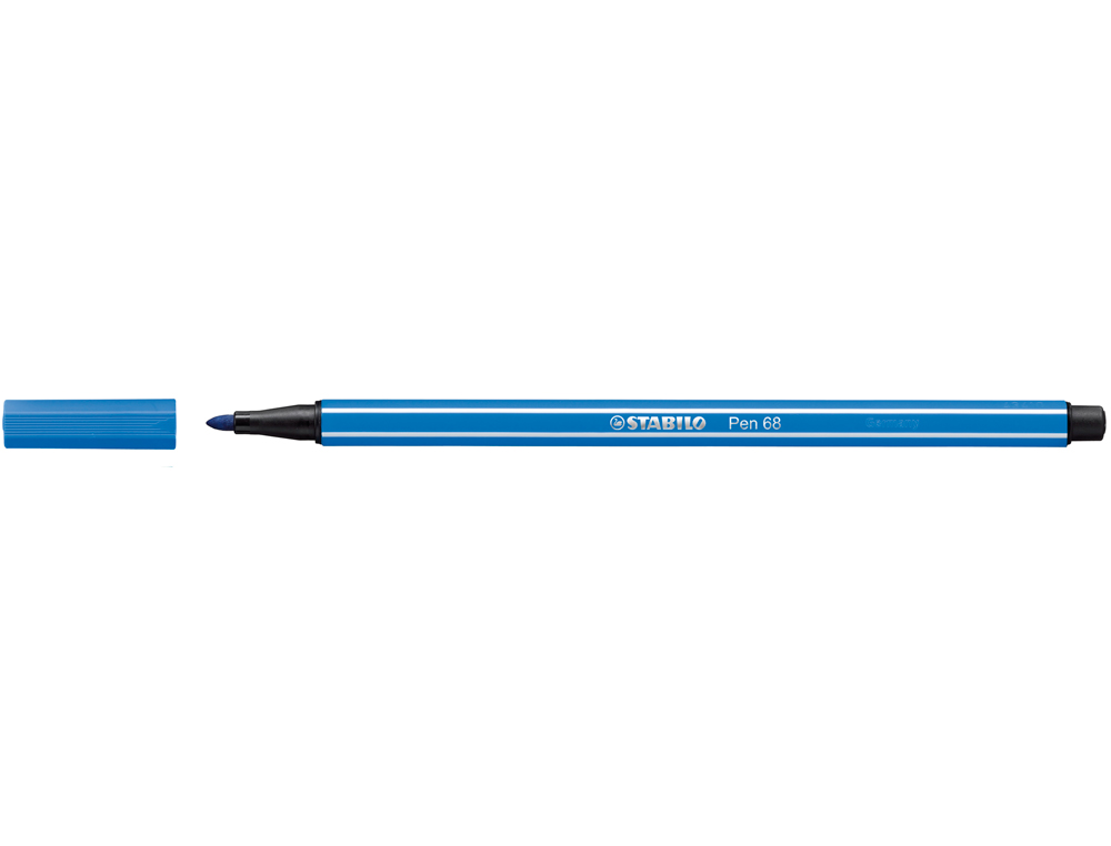 Marcador stabilo aguarelavel pen 68 azul marinho ultramar 1 mm (10 unidades) ( Imagem 4 de 9 ) - Preview