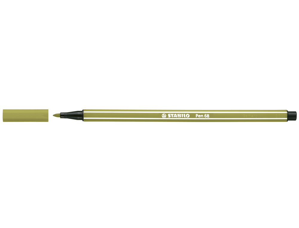 Marcador stabilo aguarelavel pen 68 verde terra 1 mm ( Imagem 4 de 9 ) - Preview