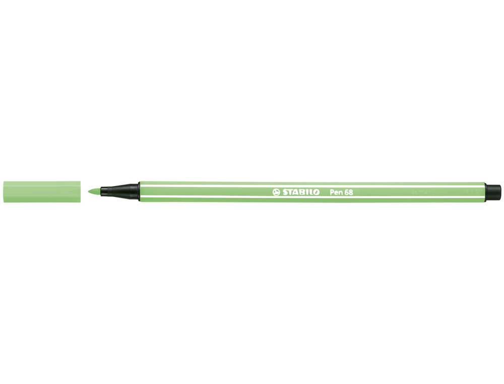 Marcador stabilo aguarelavel pen 68 verde gelo 1 mm (10 unidades) ( Imagem 4 de 9 ) - Preview
