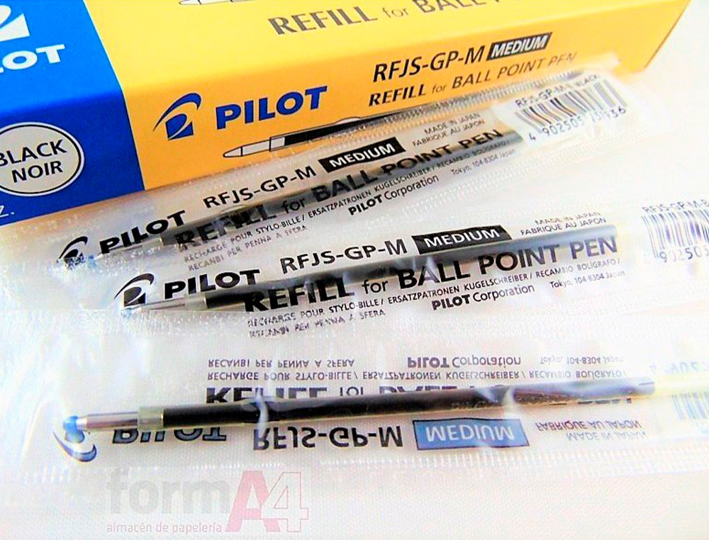 Recarga Esferográfica Pilot Super Grip e Dr. - Grip azul ( Imagem 4 de 4 ) - Preview