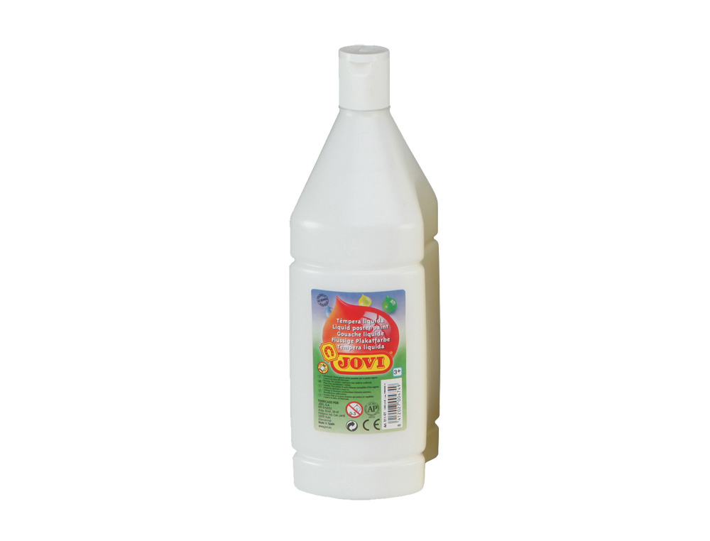 Guache liquido jovi 1000 ml branco ( Imagem 2 de 2 ) - Preview