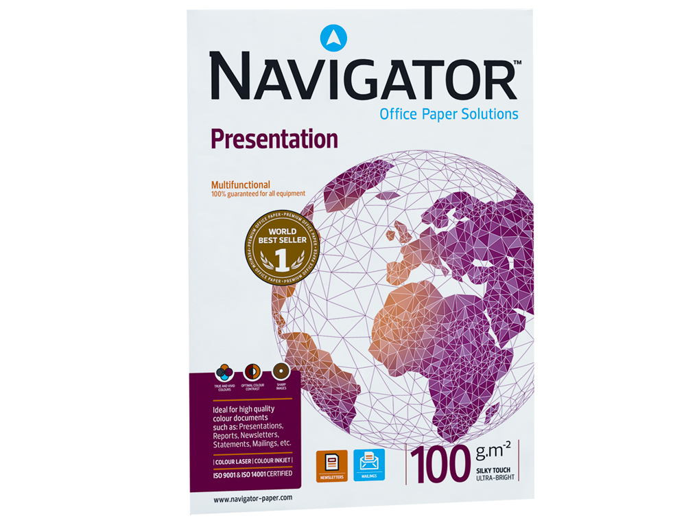 Papel fotocopia navigator din a3 pack 500 folhas 100 gr ( Imagem 4 de 8 ) - Preview