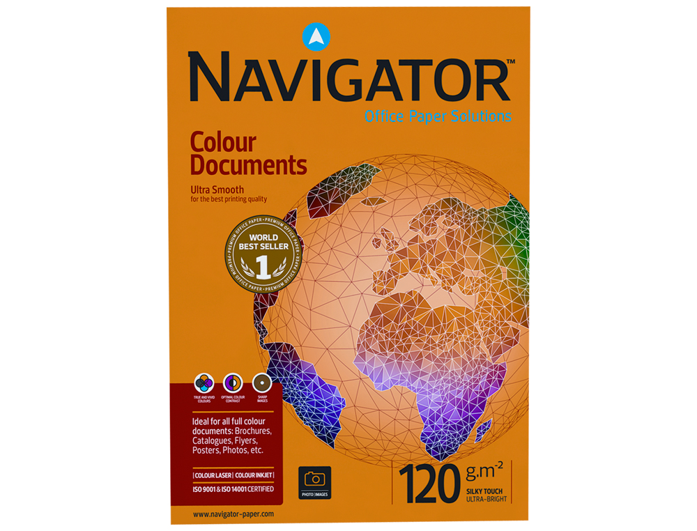 Papel fotocopia navigator din a3 pack 500 folhas120 gr ( Imagem 3 de 8 ) - Preview