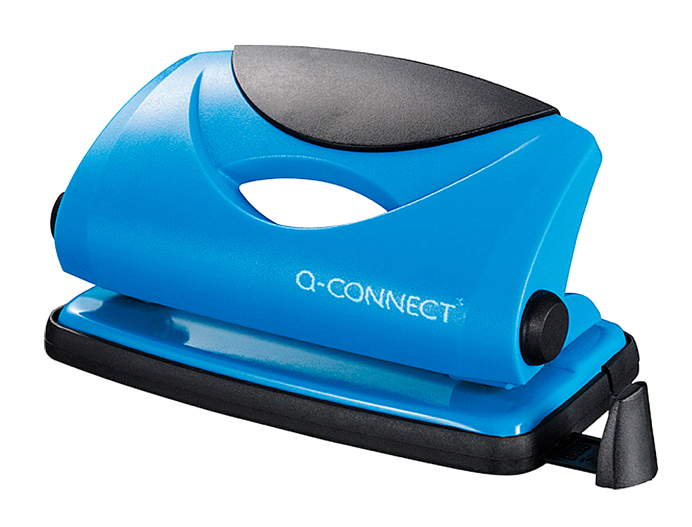 Furador q-connect capacidade 10 folhas azul ( Imagem 2 de 2 ) - Preview