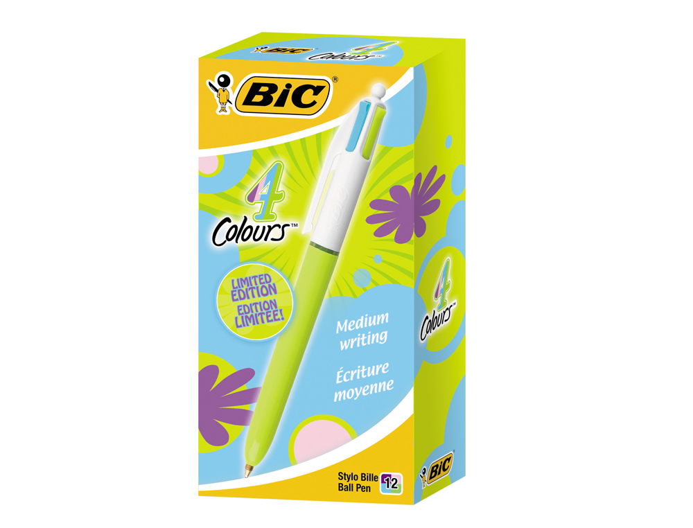 BIC - ESF. 4 CORES ED.PASTEL ( Imagem 3 de 5 ) - Preview