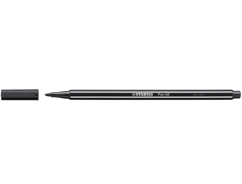 Marcador stabilo aguarelavel pen 68 preto 1 mm ( Imagem 5 de 15 ) - Preview