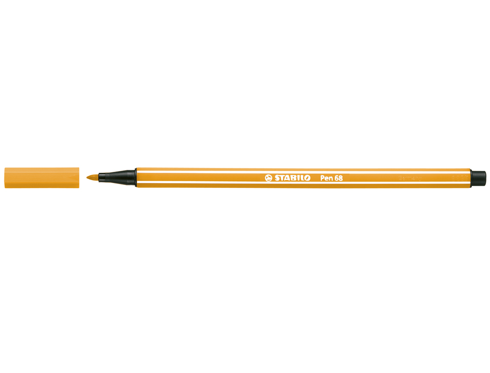 Marcador stabilo aguarelavel pen 68 laranja 1 mm ( Imagem 4 de 9 ) - Preview