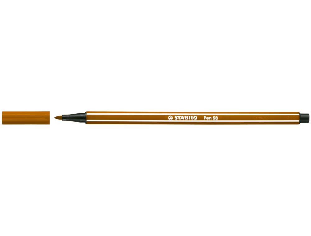 Marcador stabilo aguarelavel pen 68 castanho 1 mm ( Imagem 4 de 9 ) - Preview